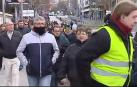 Noveno día de huelga indefinida de los taxistas