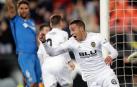 Rodrigo mete al Valencia en semifinales de la Copa del Rey