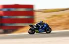 Un piloto de GV Racing durante una carrera en Los Arcos.