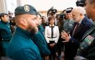 El director general de la Guardia Civil, Félix Azón, se reúne con los guardias civiles que participaron en el rescate de Julen.