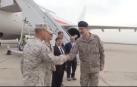 El rey visita por sorpresa a las tropas en Irak