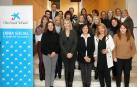 Asistentes al acto de entrega de diplomas del programa 'Mentoring para la inserción laboral de mujeres'