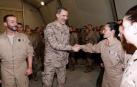 El Rey agradece a los militares su misión en Irak, que "afecta a la seguridad de todos"