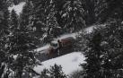 Alerta naranja por viento, lluvia y bajada de la cota de nieve este domingo en Navarra