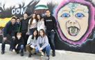 Los alumnos de 3º de ESO de la ikastola de Estella que han viajado hasta Chipre con el programa europeo Erasmus+.