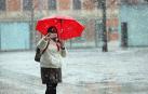 Fotografías del temporal de nieve y lluvia en Navarra, que está provocando dificultades para circular en distintos puntos de la red viaria.