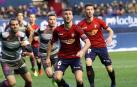 Imágenes del partido Osasuna-Cádiz disputado en El Sadar.