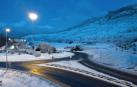 La nieve cubre Pamplona y buena parte de Navarra y complica la situación en las carreteras
