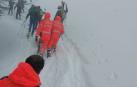 Los bomberos rescatan a un esquiador con posible fractura de tibia en Leitza