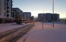 La borrasca 'Helena' cubre de nieve Pamplona y buena parte de Navarra
