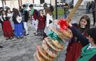 Tortas entre cuartos y quintos por Santa Águeda en Alsasua