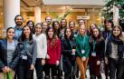 Foto de grupo de los estudiantes de la Universidad de Navarra que viajaron a Londres recientemente.