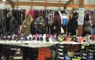 Uno de los stands de calzado durante la feria del stock del año pasado.