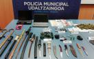 La Policía Municipal desmantela dos puntos de venta de droga en Pamplona