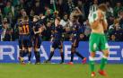 El Valencia ahoga las esperanzas béticas tras remontar