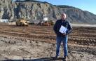 Comienzan en Azagra las obras de La Landa, un polígono creado por 17 particulares