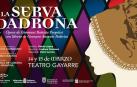 Cartel de la ópera 'La serva padrona'.