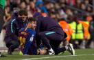 Messi, duda para el Clásico de la Copa del Rey