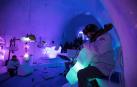 Una orquesta de hielo en el corazón de los Alpes italianos