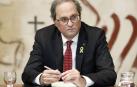 Torra: "Queremos la libertad de los presos y el regreso al Gobierno de Puigdemont"