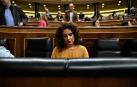 La ministra Montero, en el Congreso de los Diputados.