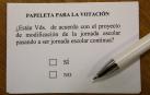 Una plataforma denuncia la campaña de jornada continua