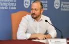 Axel Moreno, en 2016, cuando era director de Participación Ciudadana del Ayuntamiento de Pamplona.