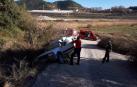 Herido un hombre de 82 años tras sufrir una salida de vía en Liédena