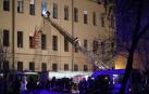 Se derrumba el techo de un edificio universitario en San Petersburgo