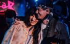 Natalia Lacunza canta junto a Alfred García en el concierto de pregira del catalán.