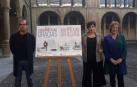 El director del servicio de recursos humanos, Javier Iglesias Álvarez; la consejera de Educación, María Solana Arana y la directora de Universidades y Recursos Educativos, Nekane Oroz Bretón en la presentación de la campaña.
