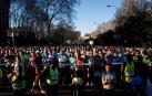 Un corredor de 29 años sufre una parada cardiaca en la media maraton de Madrid
