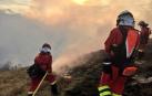 Incendio forestal en Cantabria