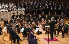 El Orfeón Pamplonés cerraba este sábado con una lluvia de aplausos su participación en las Noches Blancas de San Petersburgo tras dos conciertos que pusieron en pie al público del Mariinsky Concert Hall.