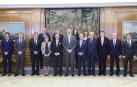 El Rey recibe al Comité Ejecutivo de la Cámara de Comercio de Navarra