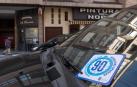 Un folleto informativo de la nueva normativa de aparcamiento en Estella.