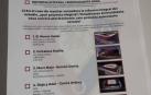 Papeleta de votación para elegir la reforma del estadio de El Sadar.