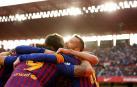 Messi se destapa antes del Clásico con tres goles al Sevilla