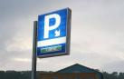 Una señal de parking.