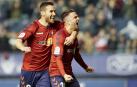 Osasuna, líder en solitario tras el empate sin goles de Málaga y Deportivo