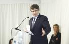 Carles Puigdemont, en un acto en Madrid.