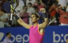 Nadal, tras su victoria ante Zverev en Acapulco.