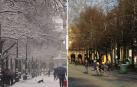 El paseo de Sarasate de Pamplona en 2018 y 2019.