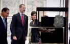 Los Reyes visitan ARCO en una edición con polémica por la figura del 'Ninot' de Felipe VI