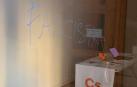 Aparecen pintadas con insultos en la sede de Ciudadanos Navarra