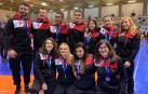 Ocho medallas y título para el Club de Lucha Burlada