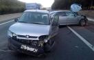 Un accidente en la A-68 provoca una retención de seis kilómetros a la altura de Tudela