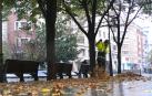 Fuertes vientos en Pamplona