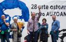 Homenaje al etarra German Urizar en Bilbao.