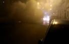 Incendio en unos contenedores de la calle Ferial de Tudela